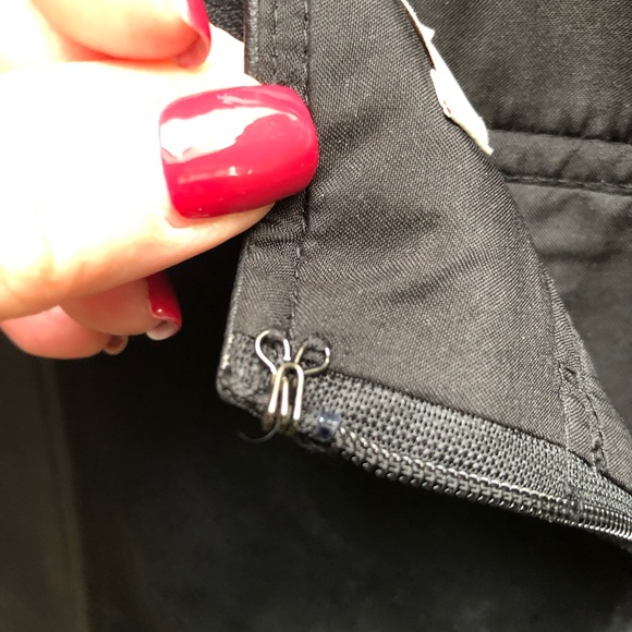 Loft Sz 6 Vegan Leather & Suede Skirt EUC - Picture 5 of 9